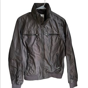 Zara Man bomber style wind breaker jacket coat Medium full zip pockets